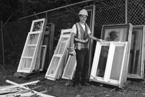 Professional house clearance team at work in South East London