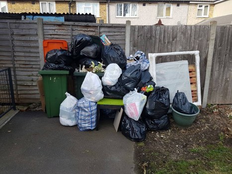 Professional home clearance team working in Charlton