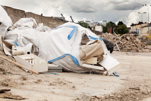 Industrial waste handling in South East London facility