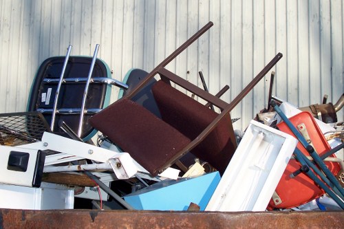 Home clearance team preparing to clear a Nunhead residence