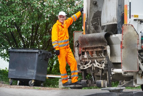 Efficient home clearance team handling items