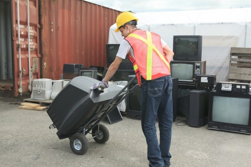 Recycling process in waste management